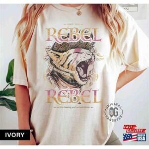 Old School Band Tee Retro Rebel Rock Oversized Trendy Shirts Tshirt